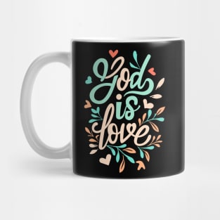 God is Love - Christian Quote Mug